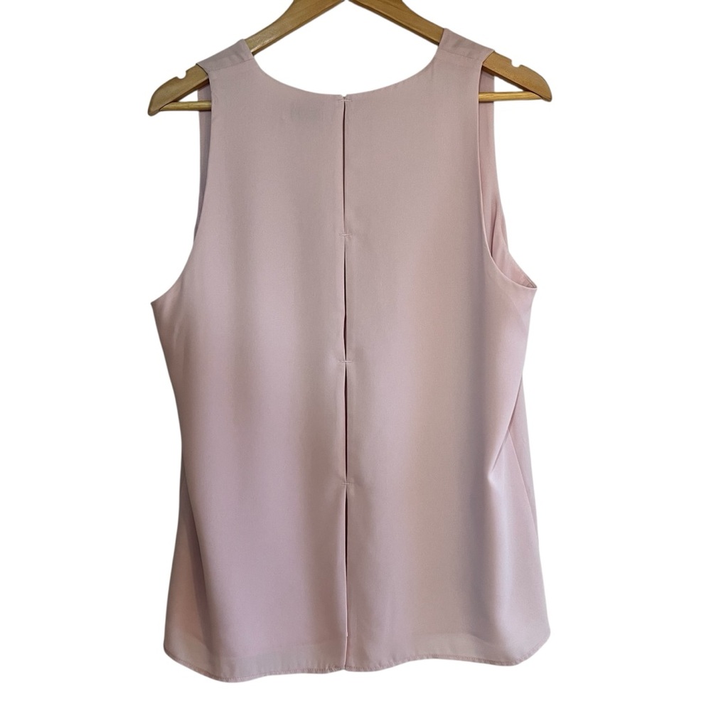 Babaton sleeveless Maddox blouse light pink with cut outs L excellent condition - Picture 7 of 12
